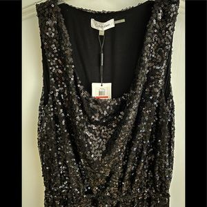 Sequined Calvin Klein mini dress XS